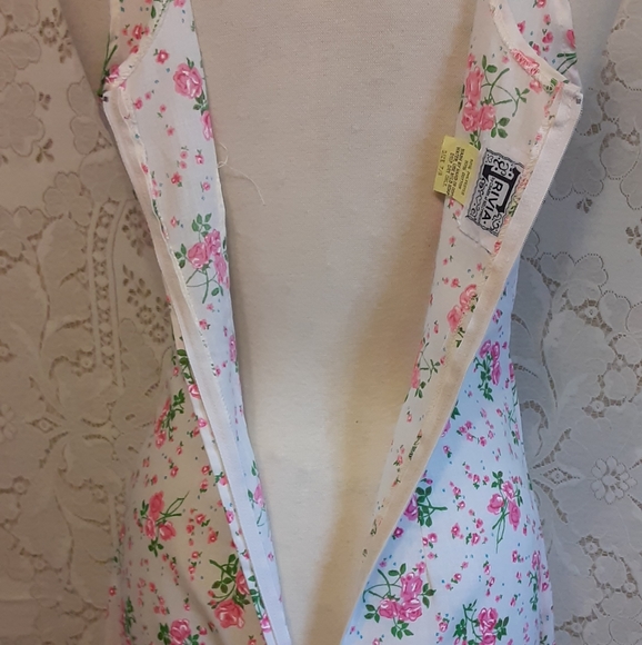 Vtg TRIVIA by CHARM of Hollywood Floral Maxi Dress - Picture 6 of 7